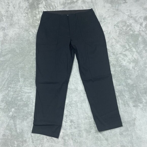 Eddie Bauer Womens Gray Pants Size 12 Slim Ankle Lightweight d0228 - Picture 1 of 10